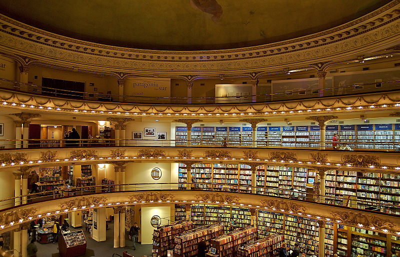 El Ateneo Bookstore (Z Wikimedia Commons)